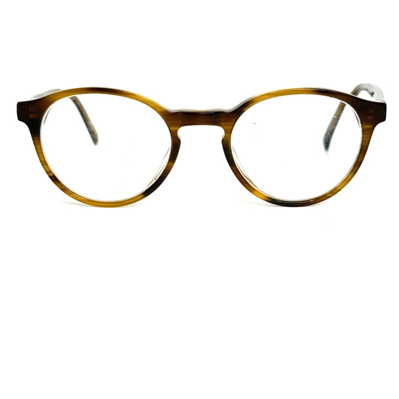 7 For All Mankind Laguna Eyeglasses Frame Unisex Brown Full Rim 47-20-140 H18103 - Picture 1 of 7